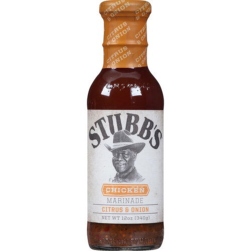 Stubb's Citrus & Onion Chicken Marinade