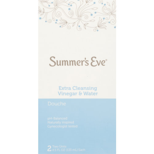 Summer's Eve Douche, Extra Cleansing Vinegar & Water