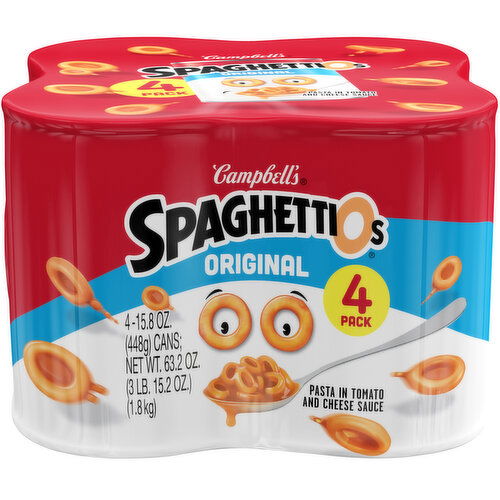 Campbell's® SpaghettiOs® Original Canned Pasta