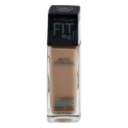 Fit me! Foundation, Matte + Poreless, True Beige 222