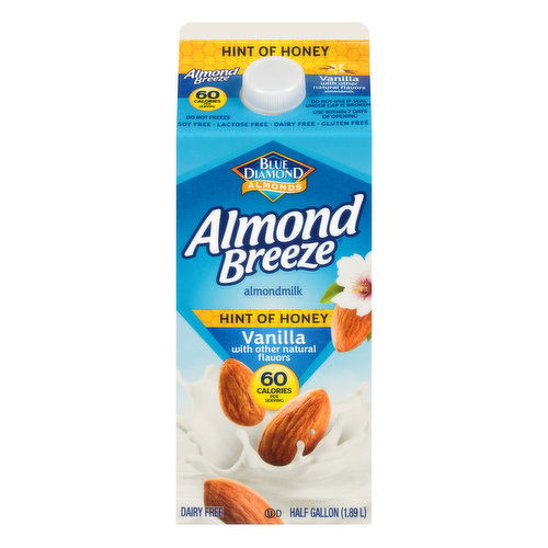 Almond Breeze Almondmilk, Vanilla, Hint of Honey