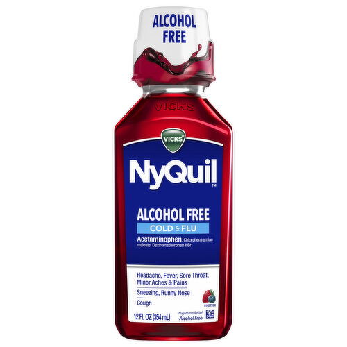 Vicks NyQuil Alcohol Free Cold & Flu