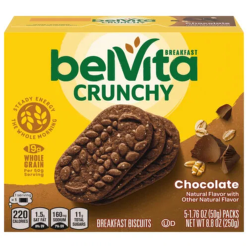 belVita Chocolate Breakfast Biscuits