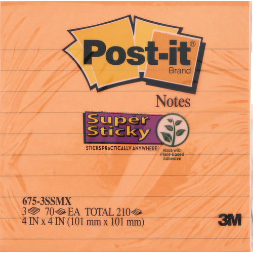 Post-it Notes, Super Sticky