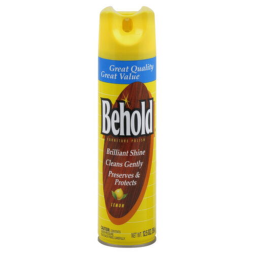 Endust Behold Furniture Polish, Lemon