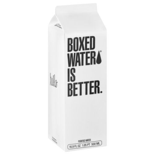 Boxed Water is Better Purified Water