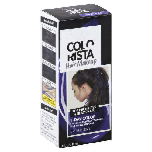 L'Oreal Colorista Hair Makeup, (Hashtag) Purple 50