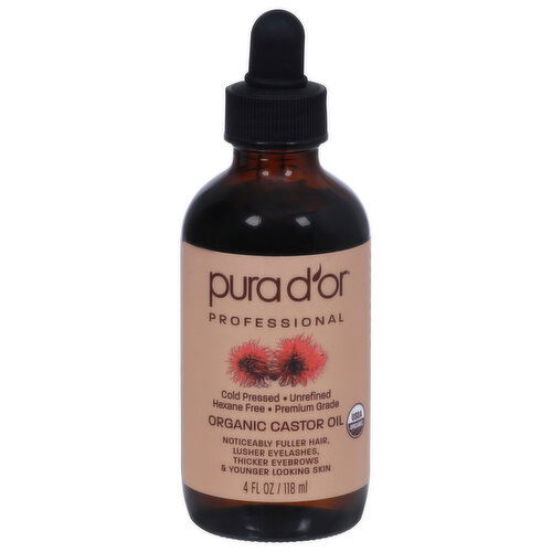 Pura Dor Professional Castor Oil, Organic