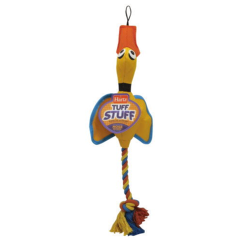 Hartz Tuff Stuff Tug Toy, for Dogs, Durable, Nose Divers