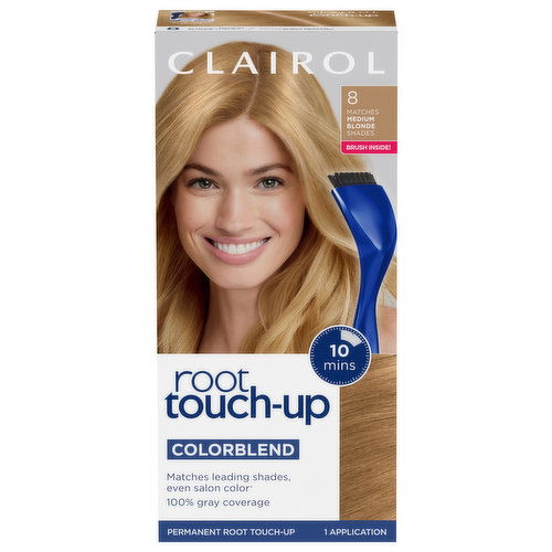 Root Touch-Up Root Touch-Up, Permanent, Colorblend, 8 Matches Medium Blonde Shades