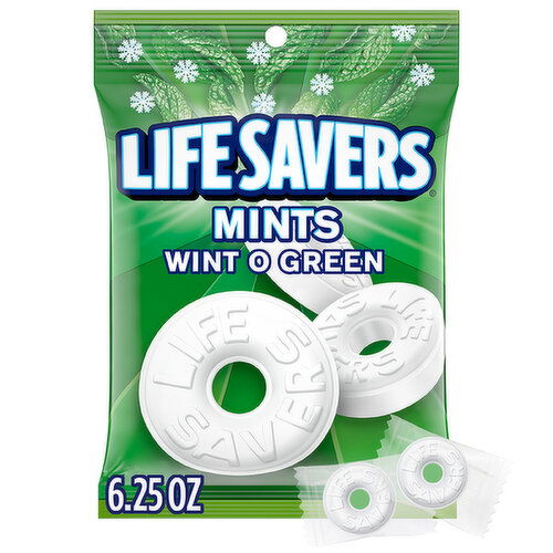 Life Savers LIFE SAVERS Wint-O-Green Breath Mints Hard Candy