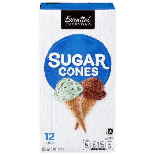 Essential Everyday Sugar Cones