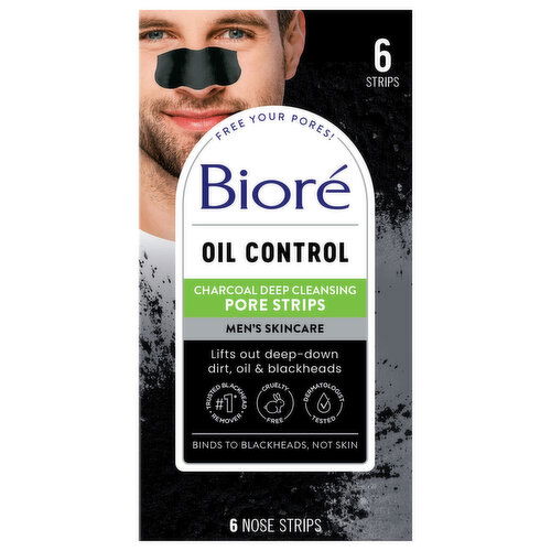 Biore Nose Strips, Oil Control