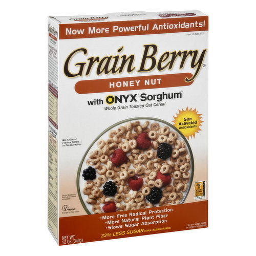 Grain Berry Cereal, Honey Nut with Onyx Sorghum