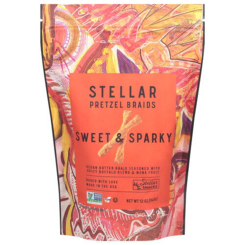 Stellar Pretzel Braids, Sweet & Sparky