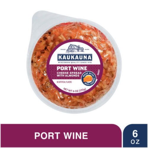 Kaukauna Port Wine Cheeseball, Spread