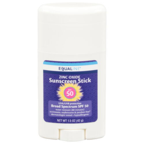 Equaline Sunscreen Stick, Zinc Oxide, SPF 50