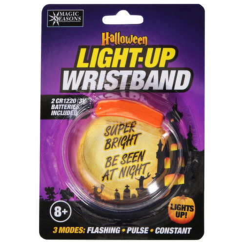 Magic Seasons Wristband, Light-Up, Halloween