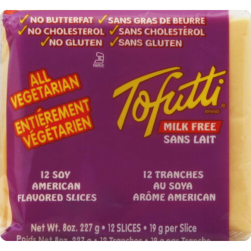 Tofutti Non-Dairy Slices, American Flavored