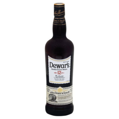 Dewars Scotch Whisky, Blended, The Ancestor