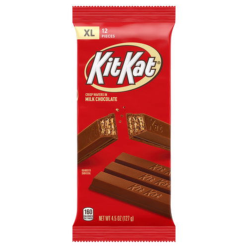 Kit Kat Wafers, in Chocolate, Crisp