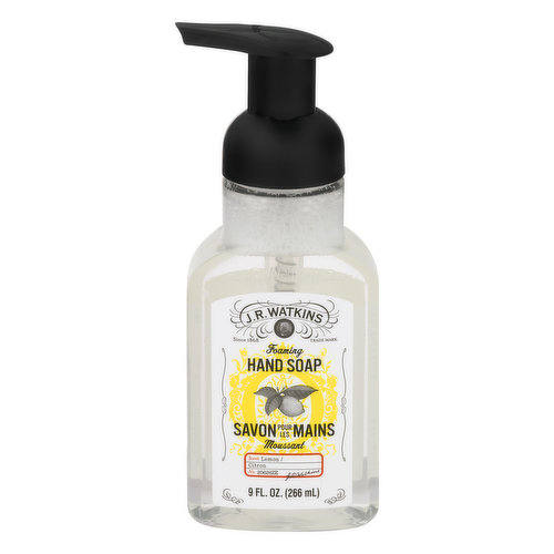 J.R. Watkins J.R. Watkins Foaming Hand Soap Lemon