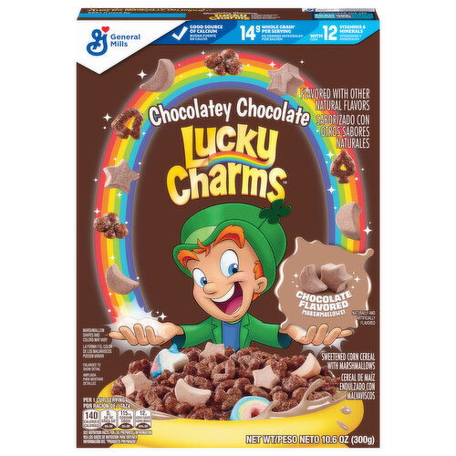 Lucky Charms Chocolatey Chocolate Cereal