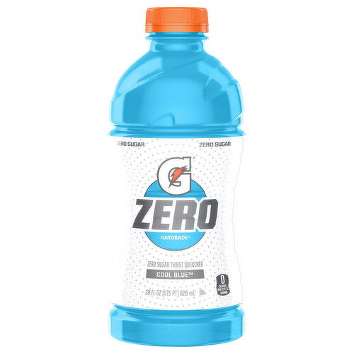 Gatorade Zero Thirst Quencher, Zero Sugar, Cool Blue