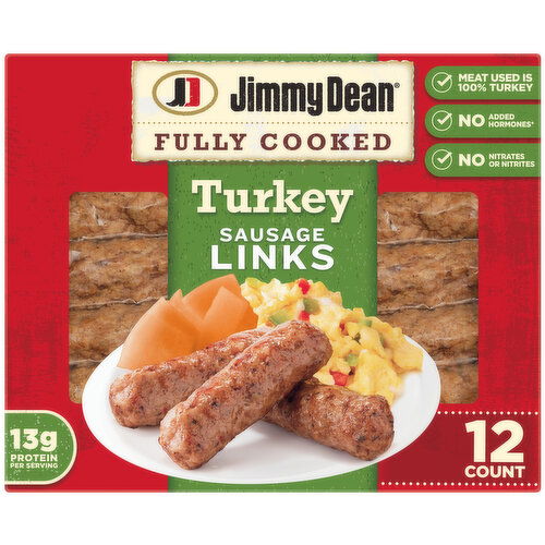 Jimmy Dean Fully Cooked Breakfast Turkey Sausage Links