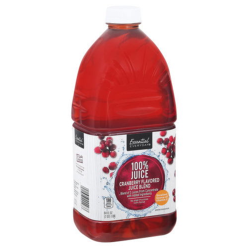 Essential Everyday 100% Juice, Cranberry Flavored