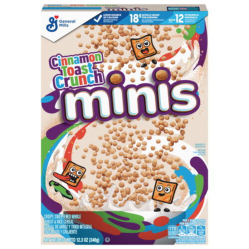 Cinnamon Toast Crunch Cereal, Minis