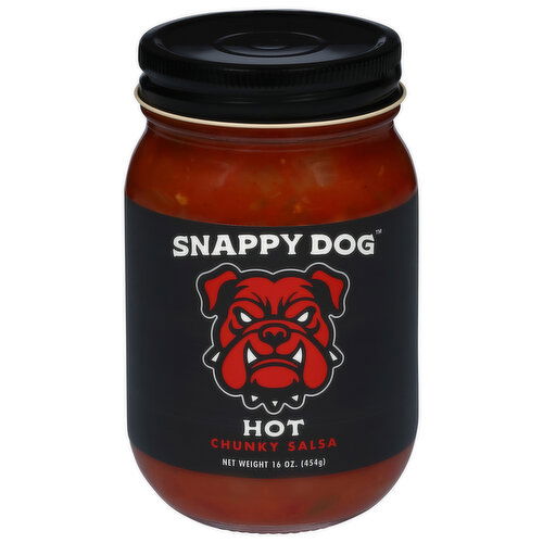 Snappy Dog Hot Chunky Salsa
