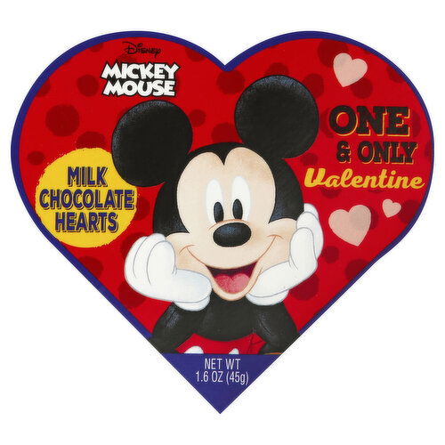 Frankford Milk Chocolate, Hearts, Disney Mickey Mouse