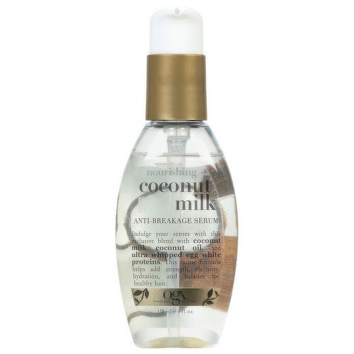 Ogx Anti-Breakage Serum, Nourishing + Coconut Milk