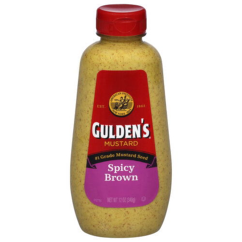 Gulden's Mustard, Spicy Brown