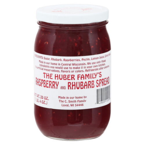 The Huber Family's Spread, Raspberry and Rhubarb