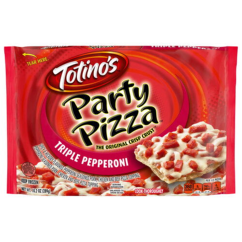 Totino's Party Pizza, Triple Pepperoni