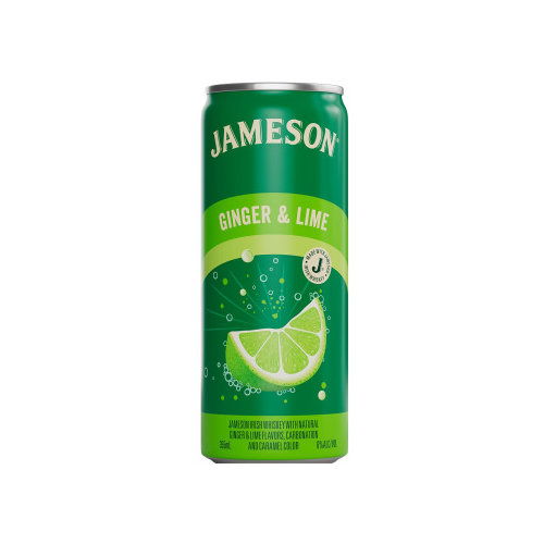 Jameson Ginger & Lime 4 Pack Cans