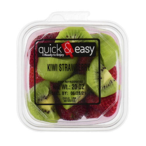 Quick and Easy Kiwi Strawberry