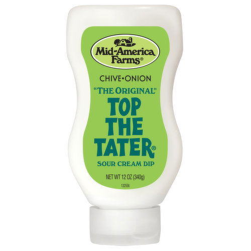 Mid America Farms Top The Tater Chive & Onion Easy Squeeze Sour Cream