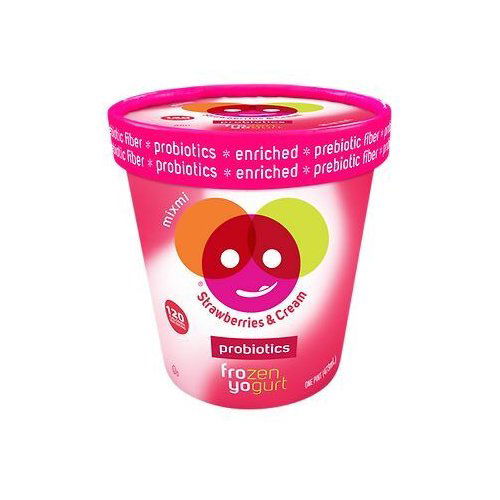 Mixmi Strawberries & Cream Frozen Yogurt, 1 Pint