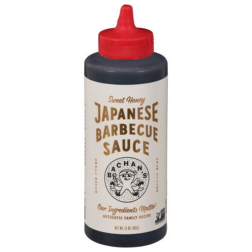 Bachan's Barbecue Sauce, Japanese, Sweet Honey