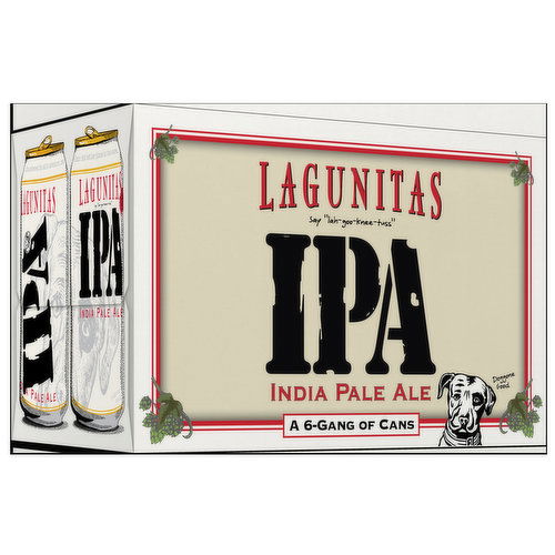 Lagunitas IPA 6pk, 12 oz cans