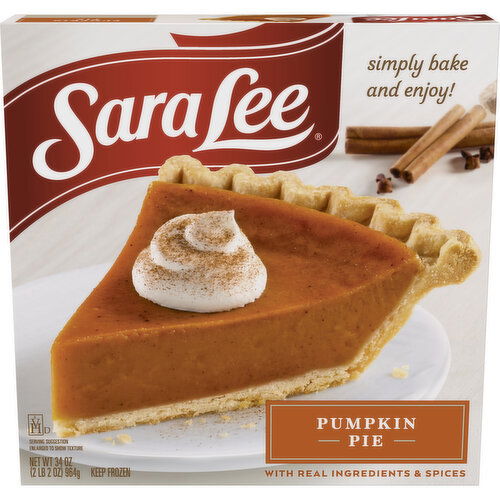 Sara Lee Pie, with Pumpkin & Spices, Pumpkin
