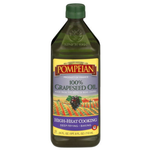 Pompeian 100% Grapeseed Oil