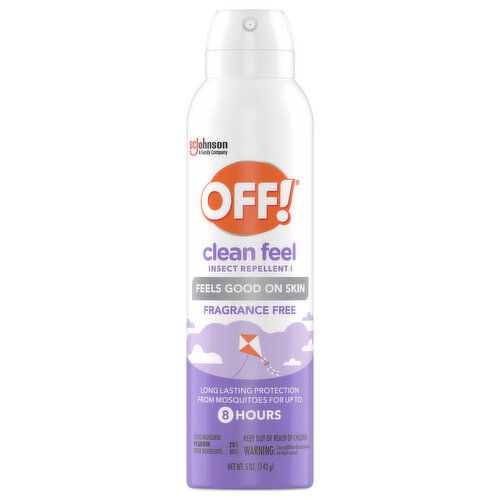 Off! Insect Repellent I, Clean Feel, Fragrance Free