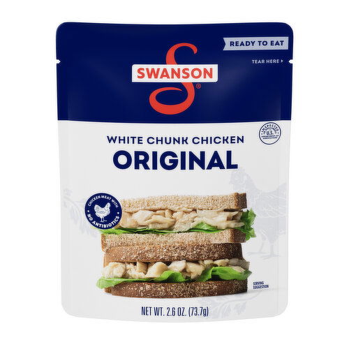 Swanson® Original White Chunk Fully Cooked Chicken