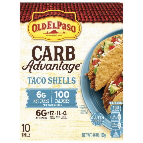 Old El Paso Carb Advantage Taco Shells