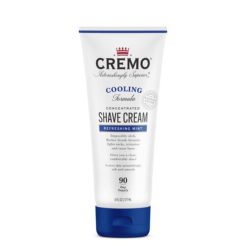 Cremo Men's Cooling Shave Cream