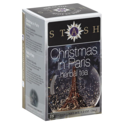 Stash Herbal Tea, Christmas in Paris, Bags